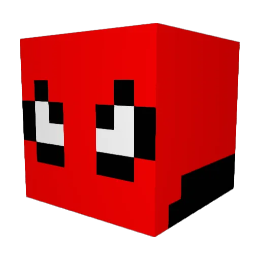 SpiderKidd Minecraft avatar head, 3D render