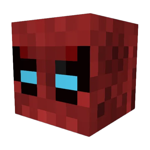 SpiderMatt17 Minecraft avatar head, 3D render