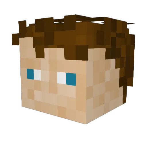 SpiderMonkey5723 Minecraft avatar head, 3D render