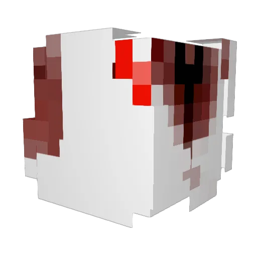 SpiderNite6 Minecraft avatar head, 3D render