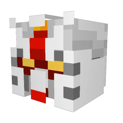 SpiderV Minecraft avatar head, 3D render