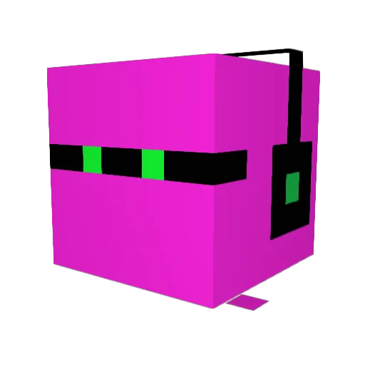 SpiderVenom339 Minecraft avatar head, 3D render