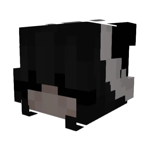 SpiderWolf Minecraft avatar head, 3D render