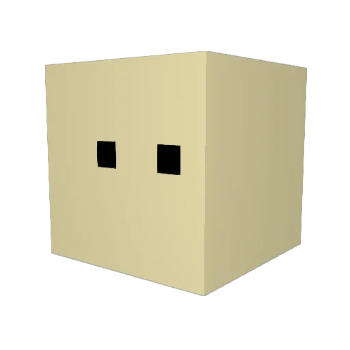 Spider_58 Minecraft avatar head, 3D render