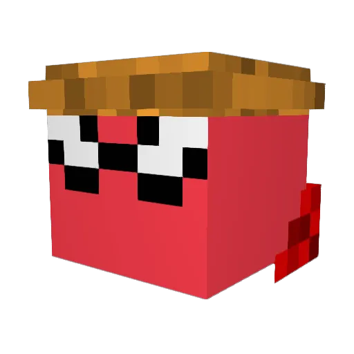 Spider_Boah Minecraft avatar head, 3D render