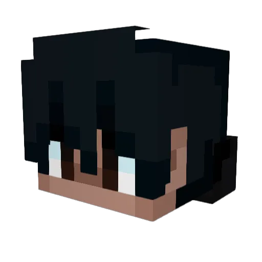 Spider_CraftMC Minecraft avatar head, 3D render
