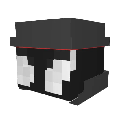 Spider_Ninya Minecraft avatar head, 3D render