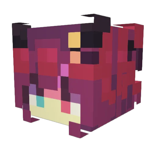 Spider_Nouar Minecraft avatar head, 3D render