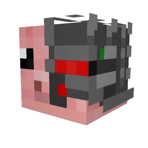 Spider_boy12 Minecraft avatar head, 3D render