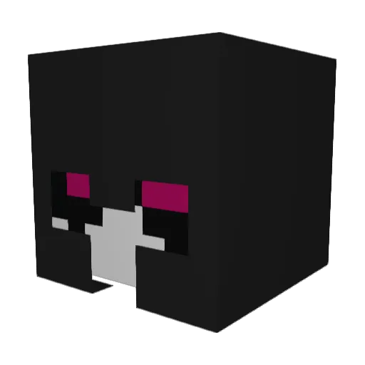 Spidercrack9 Minecraft avatar head, 3D render