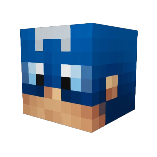 Spiderhunter2003 Minecraft avatar head, 3D render