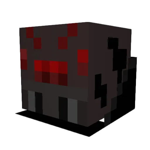 Spiderlover10 Minecraft avatar head, 3D render
