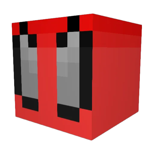 Spiderman4L Minecraft avatar head, 3D render