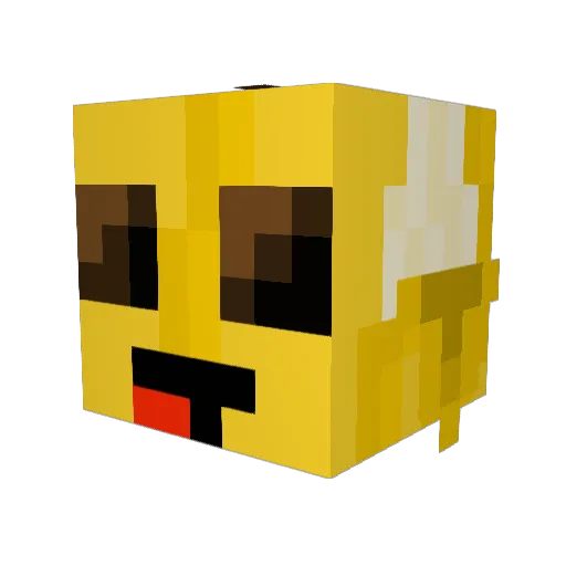 Spiderman6767 Minecraft avatar head, 3D render
