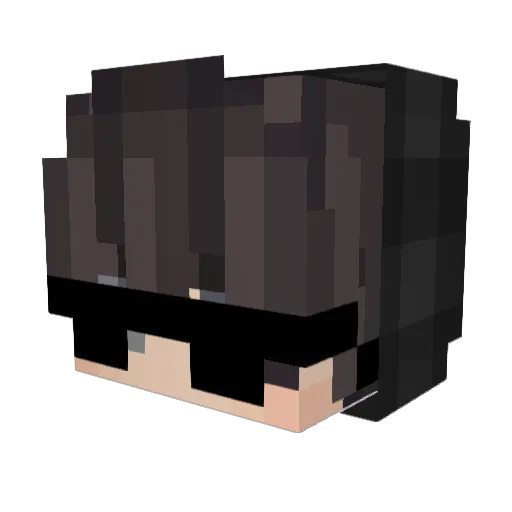 Spiderman_911 Minecraft avatar head, 3D render
