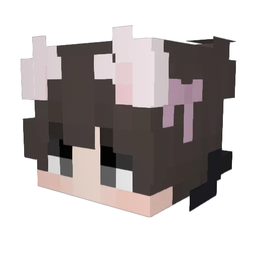 Spidermobb Minecraft avatar head, 3D render