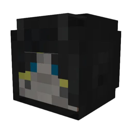 Spiderpig_422 Minecraft avatar head, 3D render