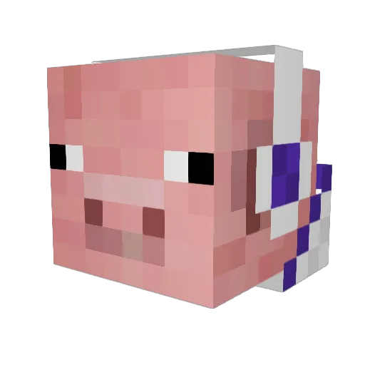 Spiderreck Minecraft avatar head, 3D render