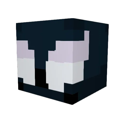 Spiderrmann Minecraft avatar head, 3D render