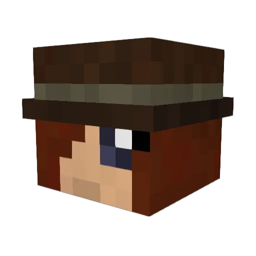Spidey1958 Minecraft avatar head, 3D render