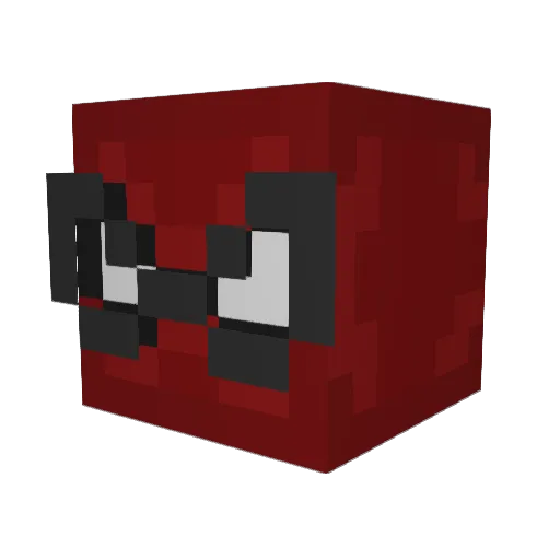 SpideyDuck2010 Minecraft avatar head, 3D render