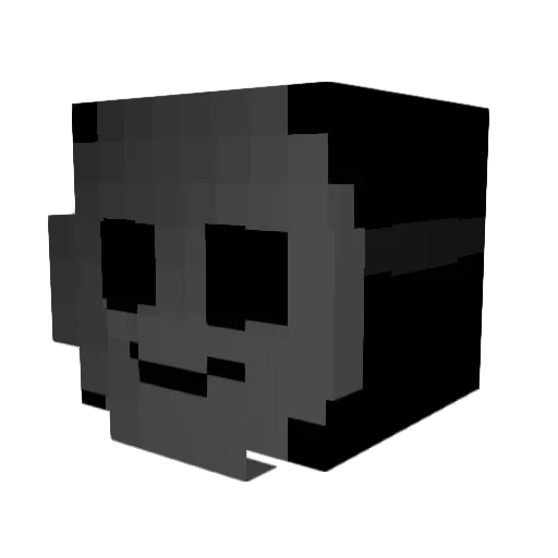 Spidey_001 Minecraft avatar head, 3D render