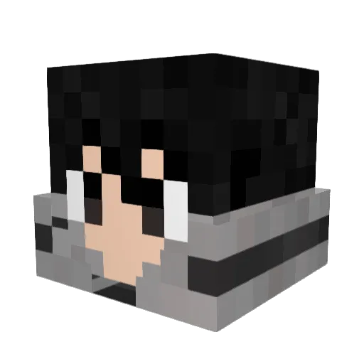 Spidy2018 Minecraft avatar head, 3D render