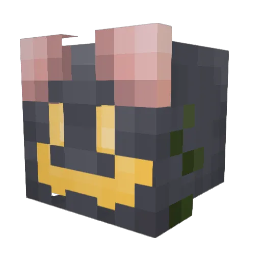 SpiffyRat Minecraft avatar head, 3D render
