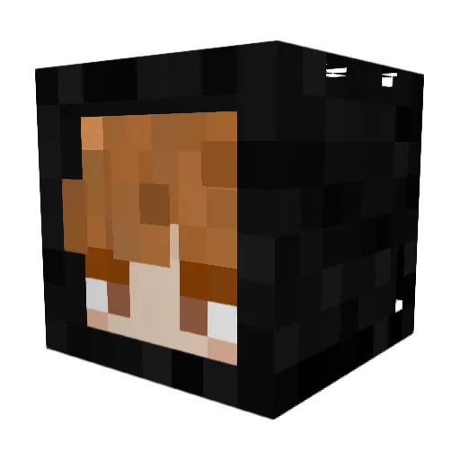 Spifo_the_legend Minecraft avatar head, 3D render