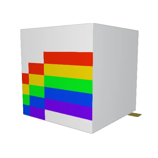 Spike32rQ Minecraft avatar head, 3D render