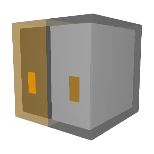 Spike82895 Minecraft avatar head, 3D render