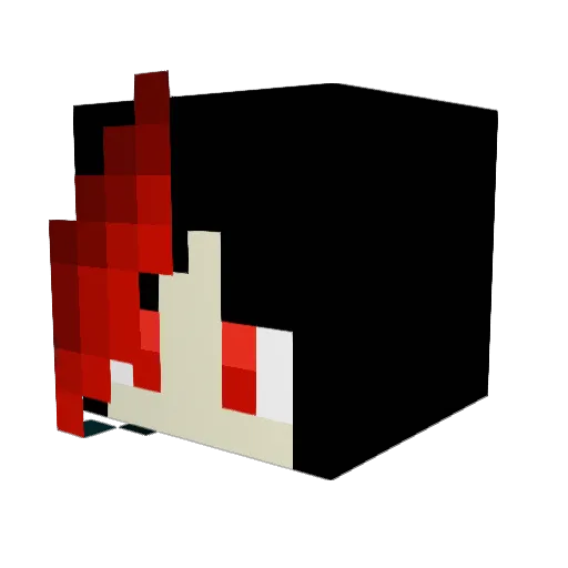 Spikegamer2 Minecraft avatar head, 3D render