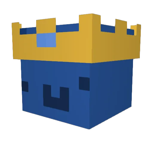 SpikehSlime Minecraft avatar head, 3D render