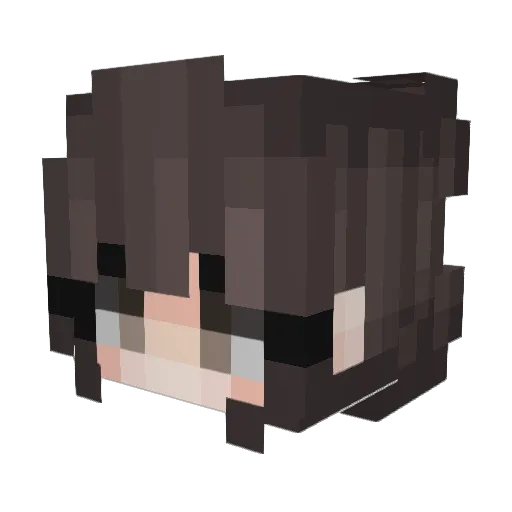 Spikenard Minecraft avatar head, 3D render