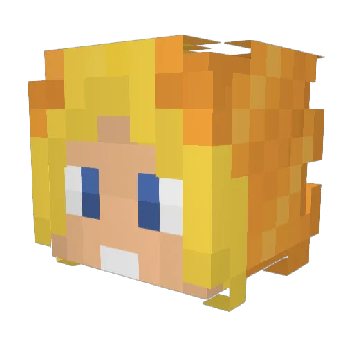 SpikerBoi23 Minecraft avatar head, 3D render