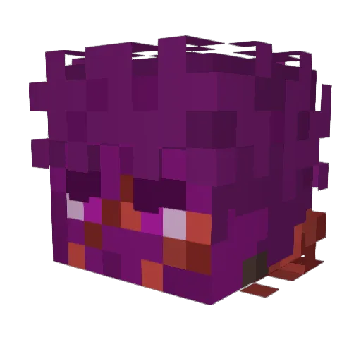 Spikexpyre Minecraft avatar head, 3D render