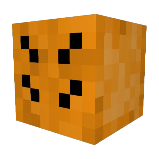 SpikyFists Minecraft avatar head, 3D render