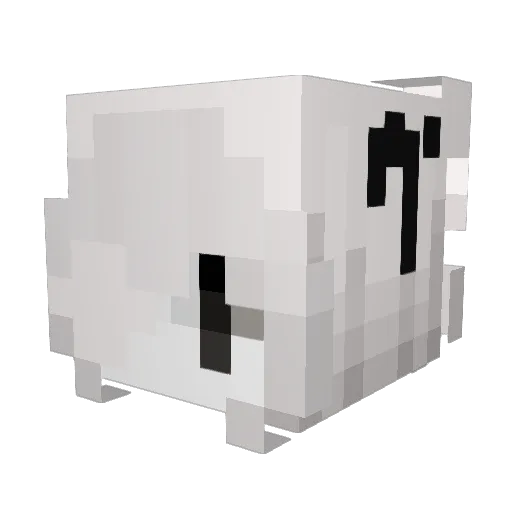 Spillsz Minecraft avatar head, 3D render