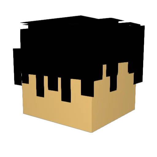 SpinachMH Minecraft avatar head, 3D render