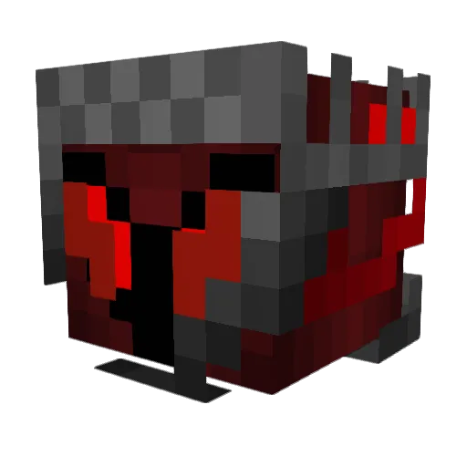 Spinny010 Minecraft avatar head, 3D render