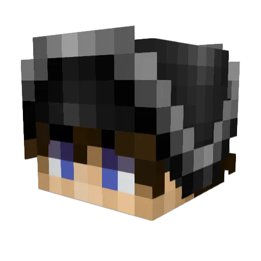 Spino_Dude Minecraft avatar head, 3D render