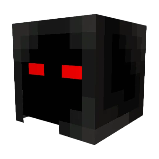 SpionB Minecraft avatar head, 3D render
