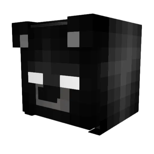 Spion_007 Minecraft avatar head, 3D render