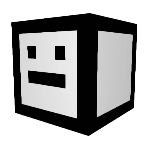 Spiperlukk Minecraft avatar head, 3D render