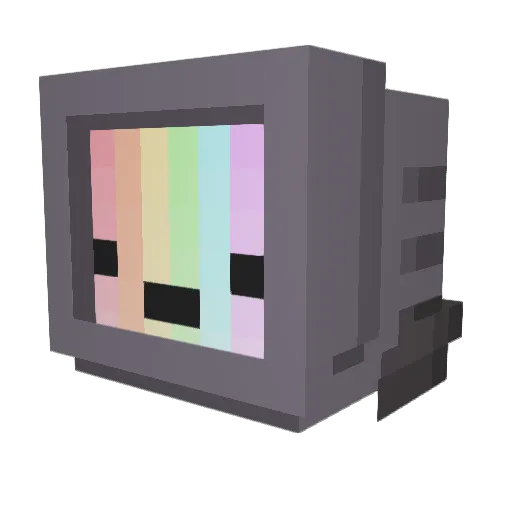 SpireLegend Minecraft avatar head, 3D render