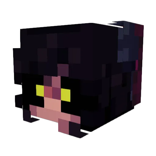 Spirit23 Minecraft avatar head, 3D render