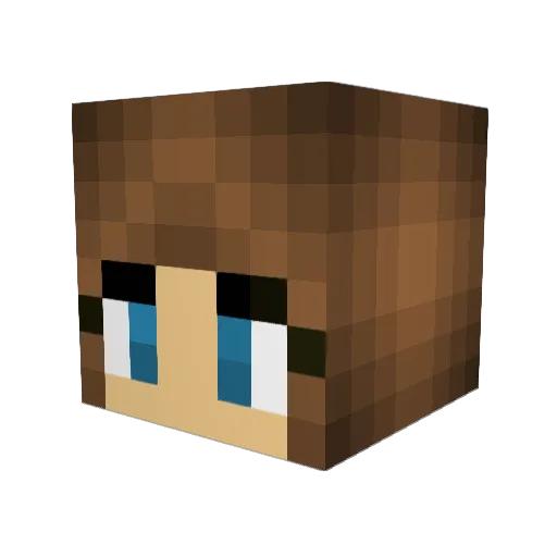 Spirit5000 Minecraft avatar head, 3D render