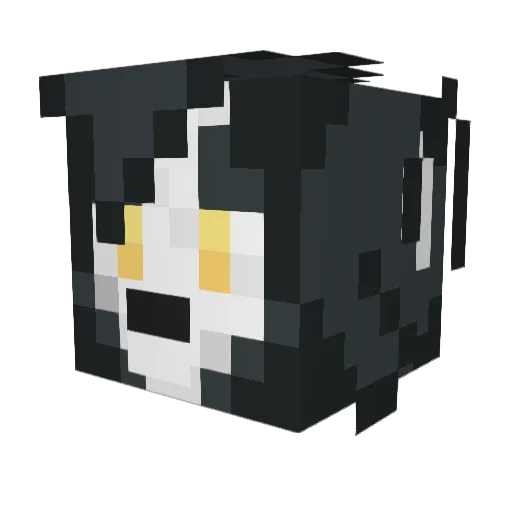 Spirit_2006 Minecraft avatar head, 3D render