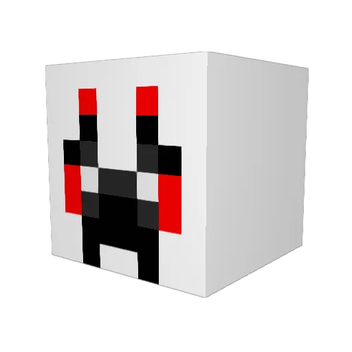 Spirit_2999 Minecraft avatar head, 3D render