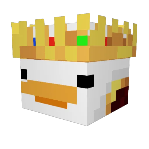 Spiritwalker939 Minecraft avatar head, 3D render